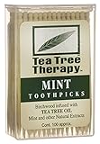 Tea Tree Therapy - Tea Tree & Menthol Toothpicks