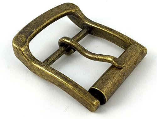 Dunham Single Prong Roller Buckles (Antique Brass)