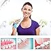 NPET 220ml Cordless Water Flosser Professional Dental Oral Irrigator, Portable and Rechargeable IPX7 Waterproof 3 Modes Water Flossing Teeth Cleaner with 4 Jet Tips for Home & Travel Use