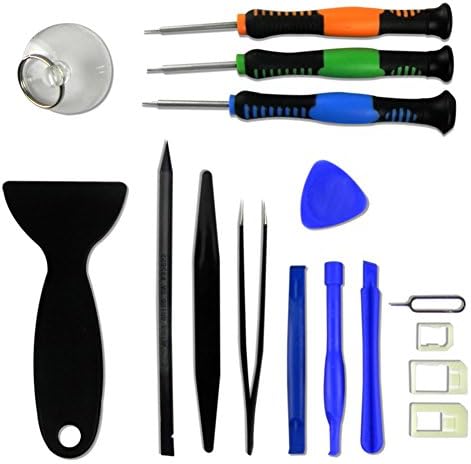 Own Pry Kit | 16 in 1 Most Complete Set Professional Opening Repair Pry Tool for Smart Phone Tablet Apple Electronic Devices | Premium Anti-Static Non Abrasive Tweezers Additional Screwdrivers | 900