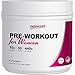 Nutricost Pre-Workout Powder for Women (Strawberry) 30 Servings