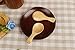 Antrader Mini Wooden Handmade Tableware Teaspoons Set for Condiment Coffee Tea Leaf Milk Powder Seasoning Measuring Set of 10 (3