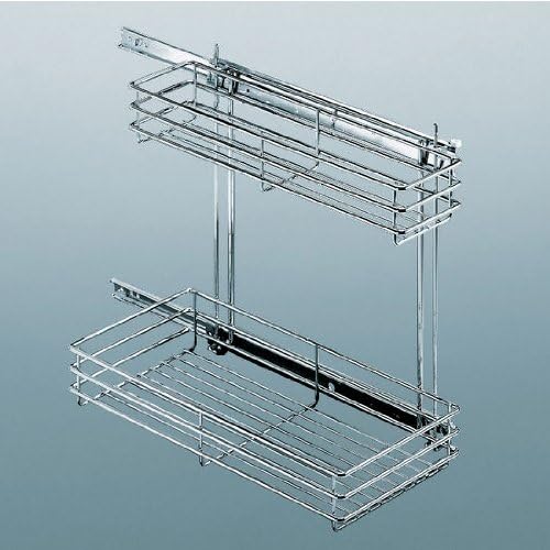 Amazon Com Hafele Chrome Wire Undersink Storage Unit Closet