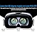 AMANE 3D VR Glasses Virtual Reality Headset Movie Game Box for iPhone 6s/6 plus/6/5s/5c/5 Samsung Galaxy s5/s6/note4/note5 LG Nexus HTC and Other 4.5