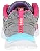 Skechers Kids 81885L Skech Appeal Sneaker,Gray/Pink/Purple,10.5 M US Little Kid
