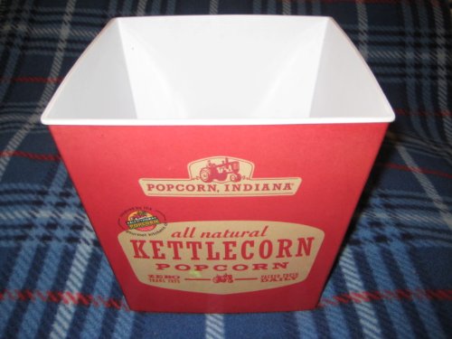 Dale & Thomas - Popcorn, Indiana All Natural Kettlecorn Large 8 1/2 x 8 Inch Popcorn Bucket Bowl
