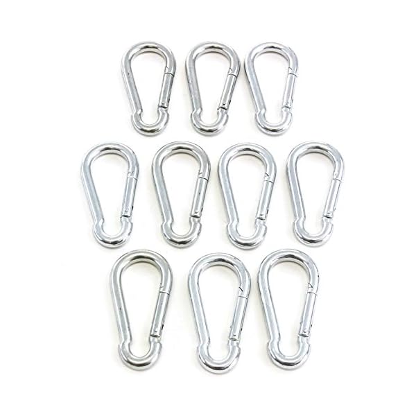 10pc-516-Carbine-Snap-Spring-Loaded-Hook-8-x-80mm-M8