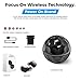 Deep Dream Wireless Earbuds,Touch Control Mini Bluetooth Headphones, 3D Stereo Subwoofer Sport Bluetooth Earphones with Charging Case（Black）