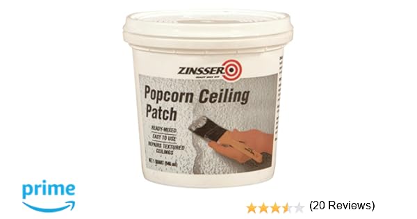 Zinsser Ready Mixed Popcorn Ceiling Patch 1 Quart Tools Home