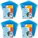 Sparco Transparent File Holders, Water Resistant, 11 x 8-1/2 Inches, 10-Pack, BE (SPR00605), 4 Packs
