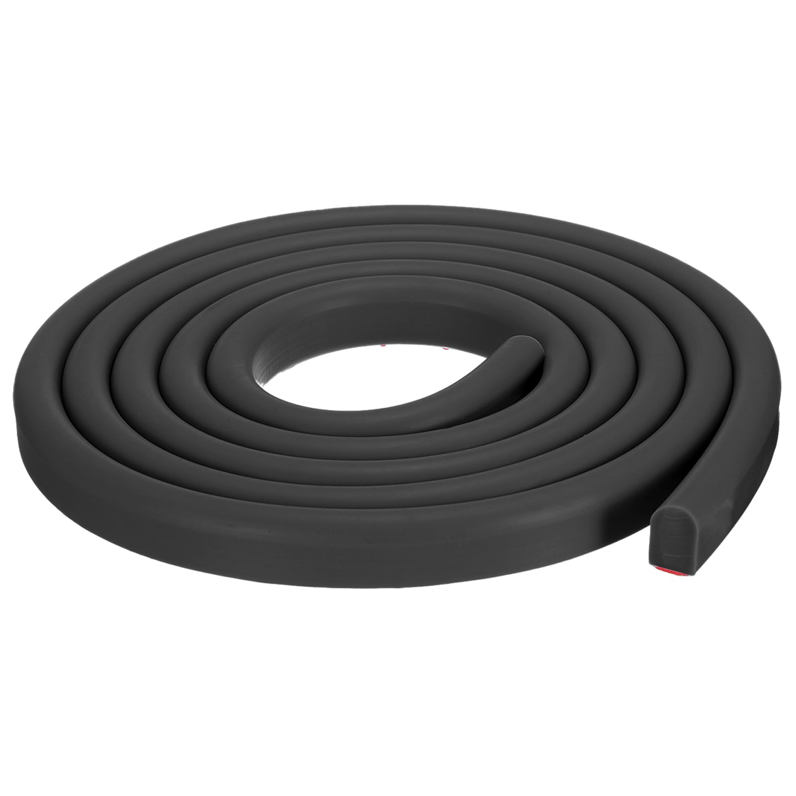 DTGN 98"x0.59"x0.79" (LxWxH) Collapsible Shower Barrier Stopper - 1 Pack - Good for Bathroom Kitchen - L Shape Water Splash Guard Blocker - Black