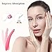 TOUCHBeauty Portable Eye Massager Wand with 40℃ Heated & Vibration for Relieving Eyes Dark Circles, Puffiness, Fatigue| Smart Sensor Facial Anti-Aging Galvanic Device Pink TB-1583