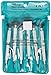 Moody Tools 58-0670S 6-Piece Slot/Phil/Screw Extractor Combo Reversible Driver Set, Silver Aluminum Handles, ‎ 6.34 x 4.17 x 0.55 inches