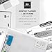 Magnetic Dry Erase Calendar for Refrigerator [17x12] & Weekly Magnetic Calendar | Monthly Whiteboard Wall Calendar and Fridge Board Planner | Dry Erase Markers & Eraser | 2019 Home or Office