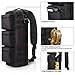 G4Free Tactical Sling Bag Chest Pack, Military Assault Messenger Backpack for Gym Hiking Camping with MOLLE System (Black)