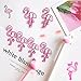 LioNergy Paper Clips Cute Animal Shape Bookmark Clips Page Marker for Office School Supplies (Pink, 1.5 inch)