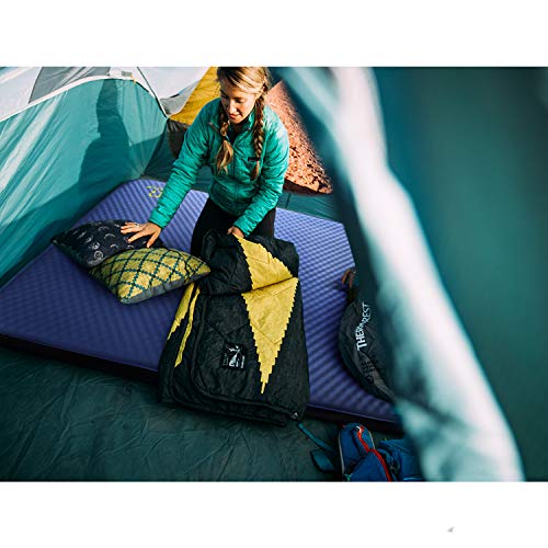 OT QOMOTOP Ultra Thick 4 Inches Self Inflating Mattress Double/Single