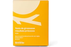 Bird&Be Pregnancy Test Strips for Early Detection (20-Pack Kit, FSA-Eligible)