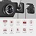 TaoTronics Dual Dash Cams Sony Sensor, 1080P FHD Front and Rear Dash Cam with Night Version, 3