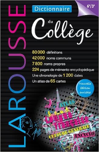 Amazon Fr Dictionnaire Du College Collectif Livres