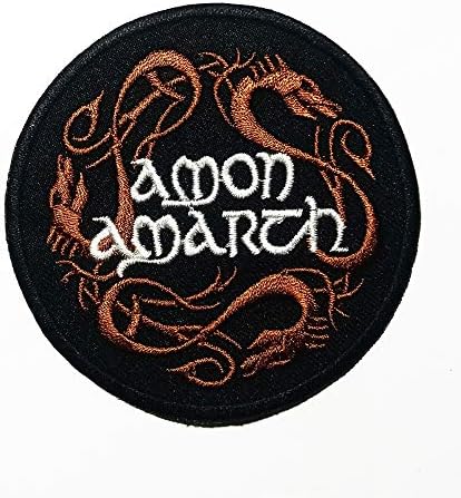 Music A Melodic Death Metal Heavy Metal Band Music Logo Patch Embroidered Sew Iron On Patches Badge Bags Hat Jeans Shoes T-Shirt Applique