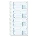 TOPS Phone Message Book, Carbonless Duplicate, 4 Messages per Page, 200 Set per Book (4002)