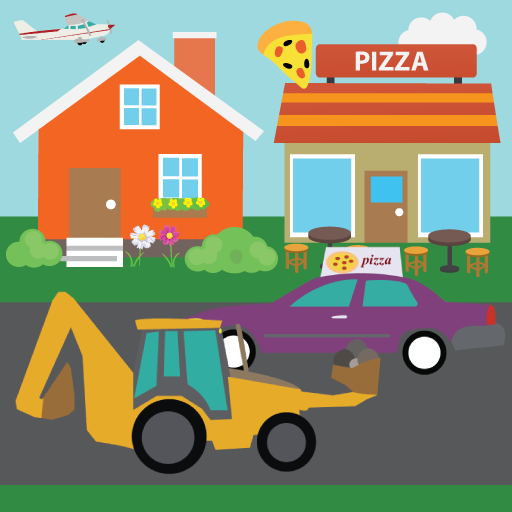Kids Car Town 2