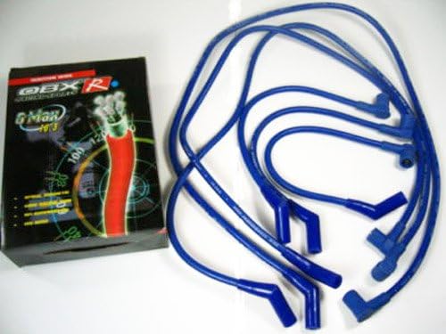 OBX Blue Spark Plug Wire Set 99-00 Ford Mustang 3.8L V6