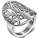 Jude Jewelers Stainless Steel Tree of Life Ring (8)