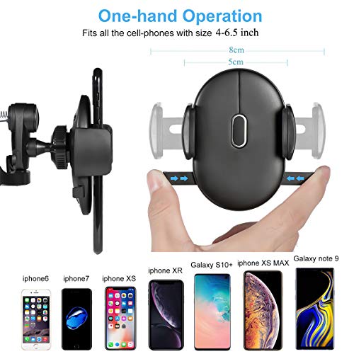 Sedioso Car Phone Mount,Universal Car Phone Holder for Dashboard,Air Vent,Windshield,Washable Suction Cup Compatible with iPhone Xs/XS MAX/XR/X/8/8+/7/6,Galaxy S7/8/9/10,Note 7/8/9/10,Google,LG,Etc - Thumbnail 4