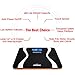 aickar Bathroom Scale 400 Lbs Capacity Bathroom Scale Measures Weight, Body Fat, Water, & Bone Mass Body Weight Scale Digital Body Weight Scale