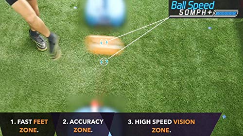 image for SoccerMAS ONE2TRAIN Soccer Trainer - Reaction, Reflex & Speed KIT for 