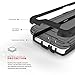 ZIZO ION Series for Samsung Galaxy S9 Plus Case Military Grade Drop Tested with Tempered Glass Screen Protector Black Smoke