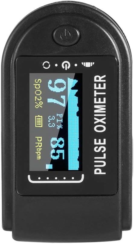 Fingertip SpO2 Counter Body Health Monitor, Oximeter Activity Tracker, Fitness and Activity Monitor, Real-time Tracking and Monitoring
