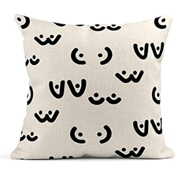 Amazon Com Pantaknot Spice Up Boobs Decorative Throw Pillow