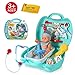 Kids Doctor Kit, 12pcs Pretend Play Toy Set Doctor's Equipment With a Baby Doll for 3,4,5 Year Old Girls Birthday Gift