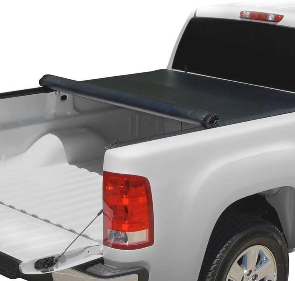 Prime Choice Auto Parts Tc603339 5 6ft Bed Rubber Sealed Lock Roll Up Soft Tonneau Cover