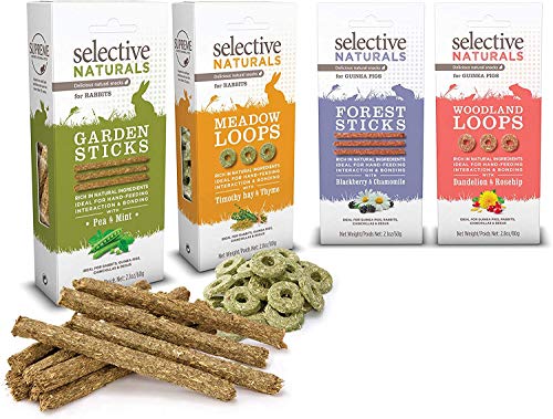 SELECTIVE NATURALS SUPREME SCIENCE MEADOW LOOPS FOR RABBIT, 2.8 OZ.