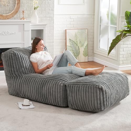 Hobestluk Large Bean Bag Chairs Sofa