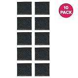 Think Crucial Replacements for AeroGarden Sponge Filters Fit Miracle-GRO AeroGarden Pumps, Reduces Dirt & Debris in Pump, Increases Life of AeroGarden Pump (10 Pack)