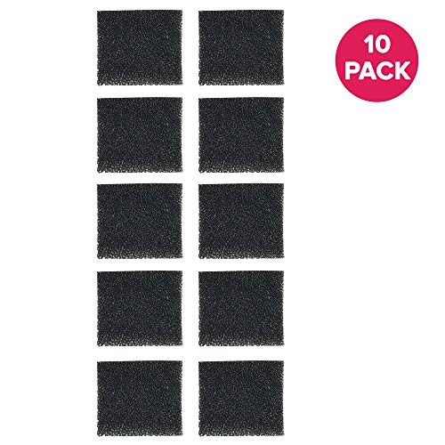 Think Crucial Replacements for AeroGarden Sponge Filters Fit Miracle-GRO AeroGarden Pumps, Reduces Dirt & Debris in Pump, Increases Life of AeroGarden Pump (10 Pack)