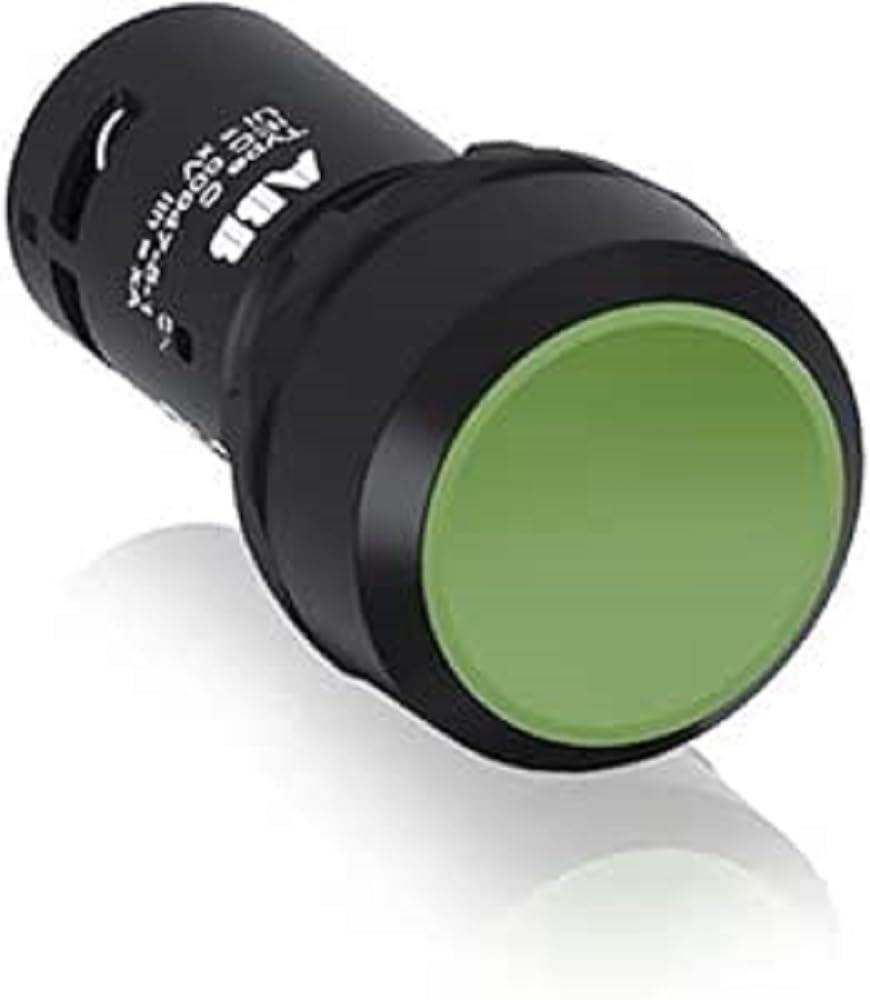 abb-entrelec CP1 – 10 G20 – Push Button Box Flush-Mount Green Opaque