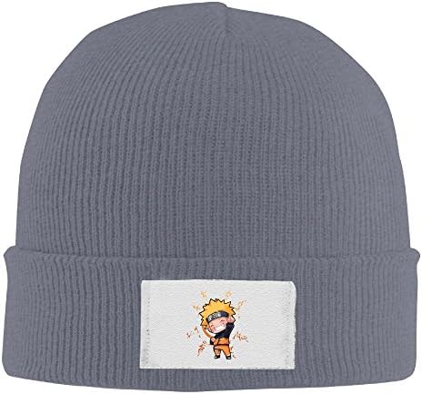 PaRongM Unisex NARUTO Kniting Wool Cap & Hat Asphalt