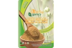 Organic Cold Milled Golden Flax Seed 454 grams