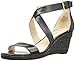 Nine West Women's Jay Leather Wedge Sandal