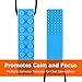 Sensory Chew Necklace For Boys and Girls (4-Pack) - Chewable Chewelry for Autism ADHD Oral Motor Chewing Biting Teething - Chew Brick by Solace
