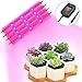 Grow Lights GLIME 24W 60LED Plant Light Strip 4in1 Flexible Soft Plant Grow Light Lamp with Adapter for Garden Greenhouse Pot Culture Hydroponics Indoor Plants 4 Lights Strips Kit Easy to Install