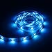 BRIGHTRONIC Battery Operated USB LED Strip Lights, BT 1.5m/4.92ft RGB SMD 5050 45 LEDs IP65 Waterproof Flexible Color Changing Light with Mini Controller and Battery Box for Decoration