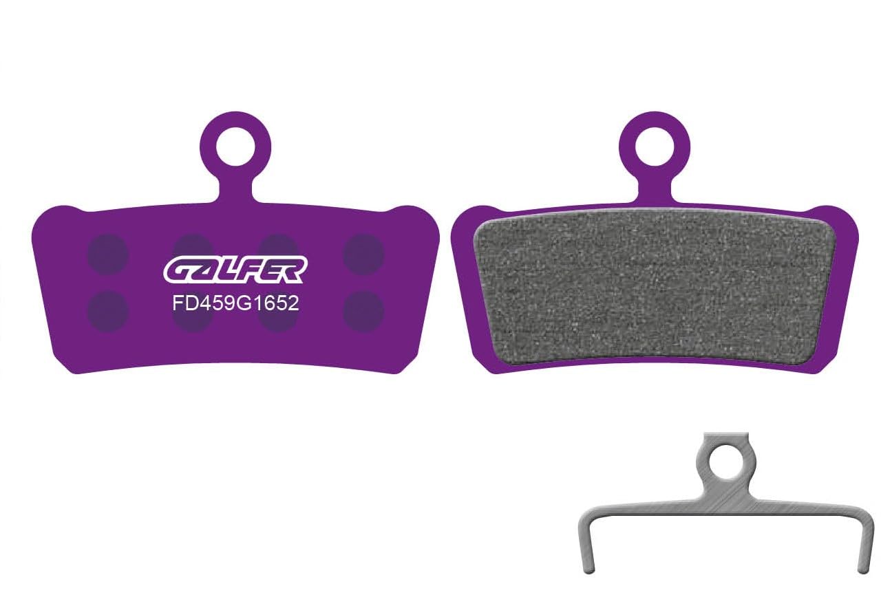 Galfer Brake Pads for Avid X0, 7, 9 Trail E-Bike, Purple, Semi-Metal, Mountain Bike