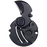 Cevinee™ Creative Coin-shape Mini EDC Folding Pocket Keychain Knife with Hanging Chain